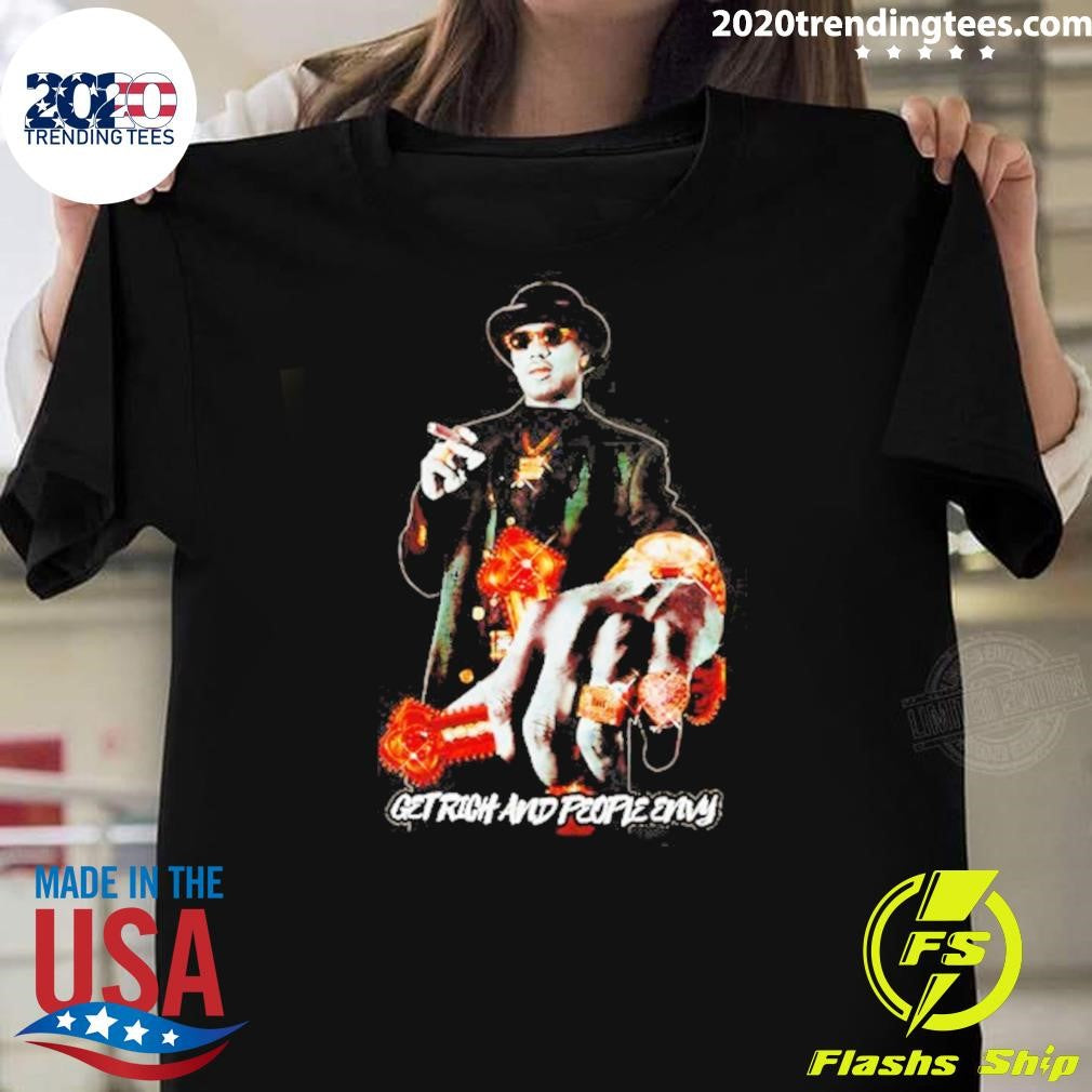 Master P Gold Get Rich And People Envy Shirt