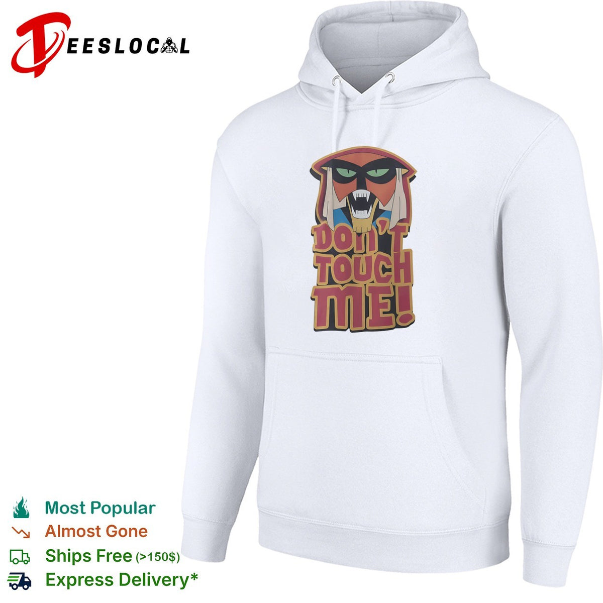 Master Shake Aqua Teen Hunger Force Don’t Touch Me shirt