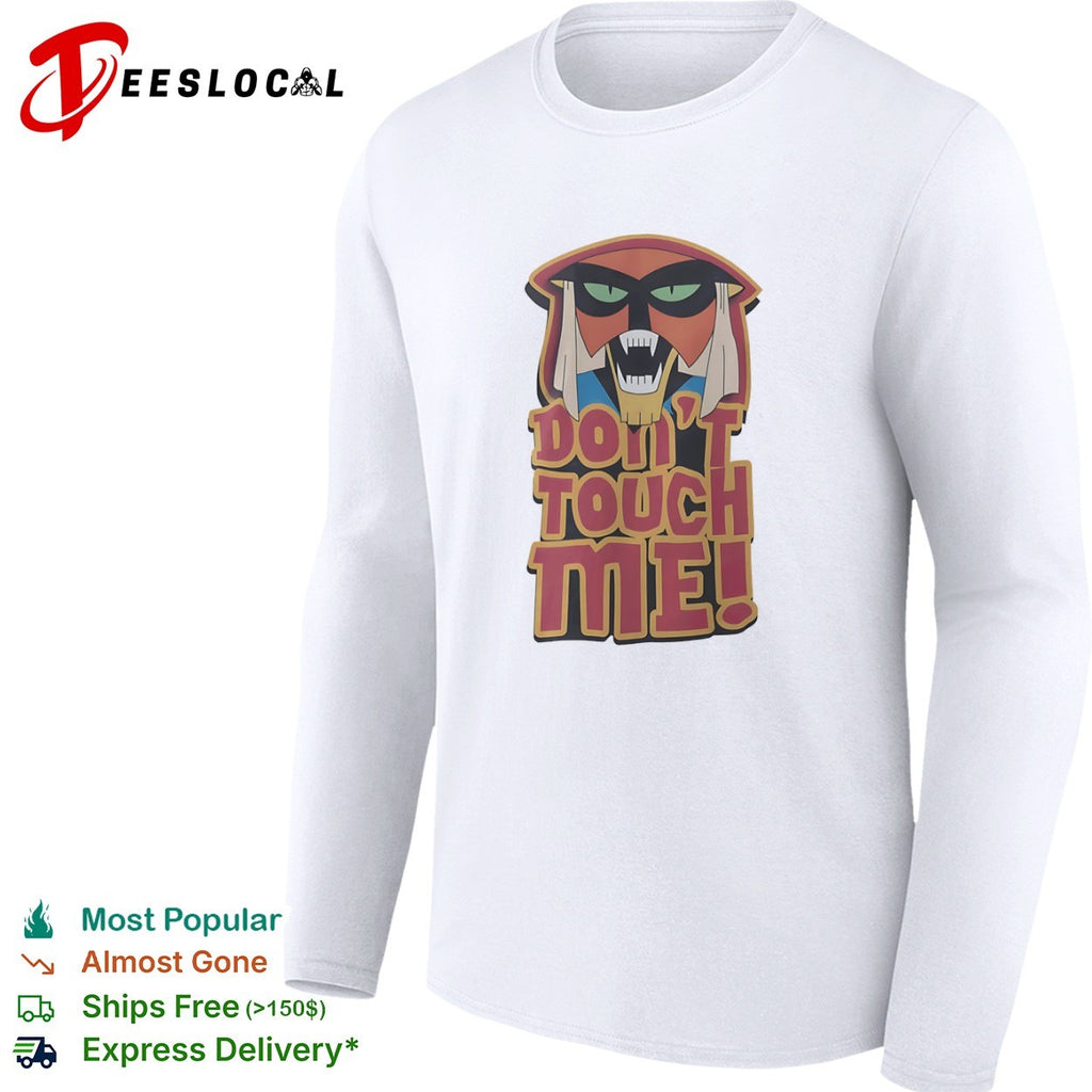 Master Shake Aqua Teen Hunger Force Don’t Touch Me shirt