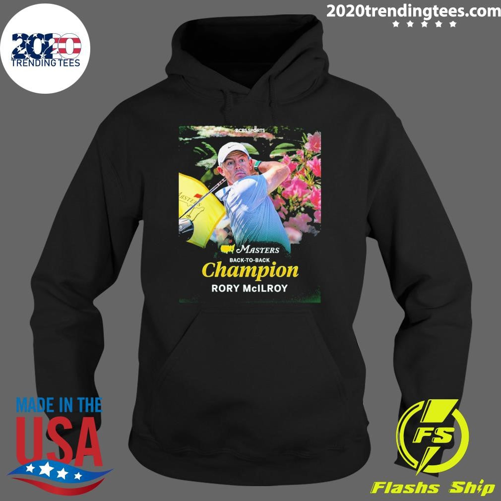 Masters Back To Back Champion Rory McIlroy At Augusta National 2026 Shirt