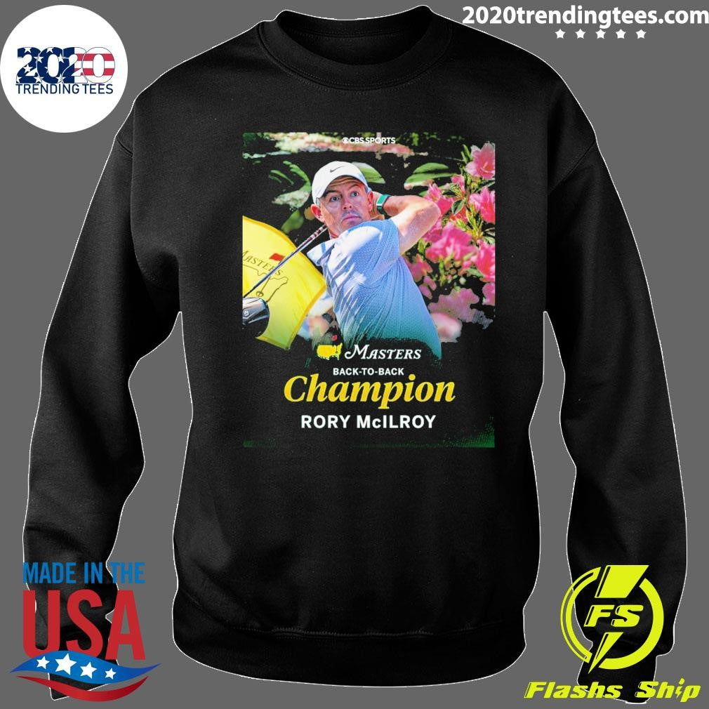 Masters Back To Back Champion Rory McIlroy At Augusta National 2026 Shirt