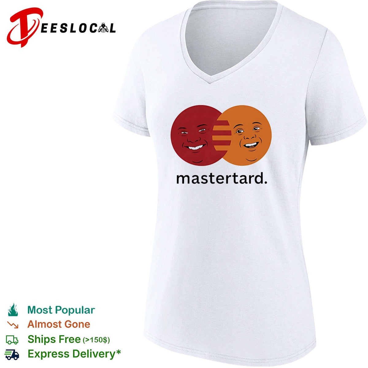 Mastertard MasterCard smile meme shirt