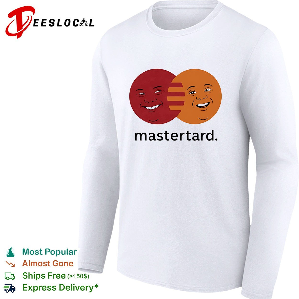 Mastertard MasterCard smile meme shirt