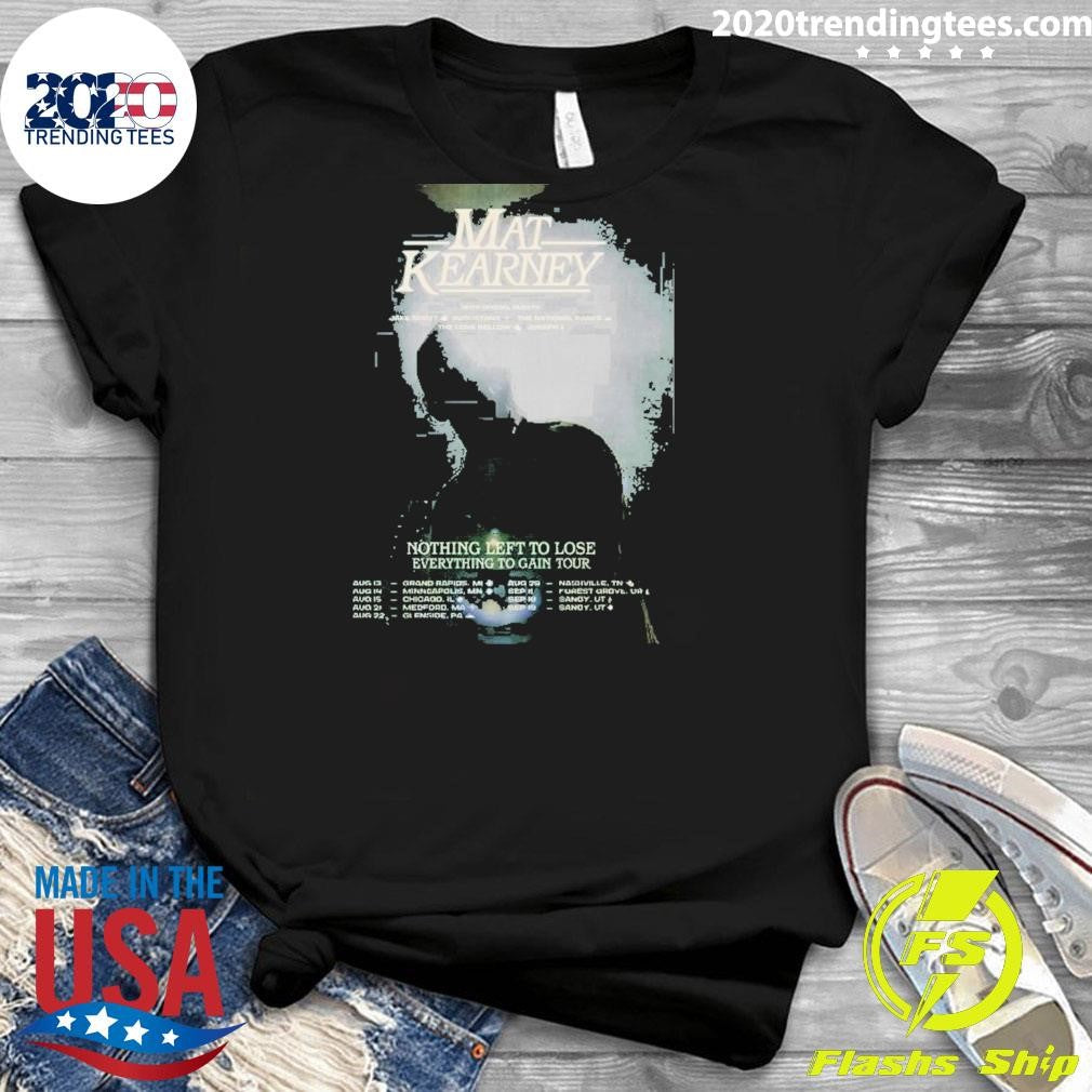 Mat Kearney Tour Aug Sep 2026 Poster Shirt
