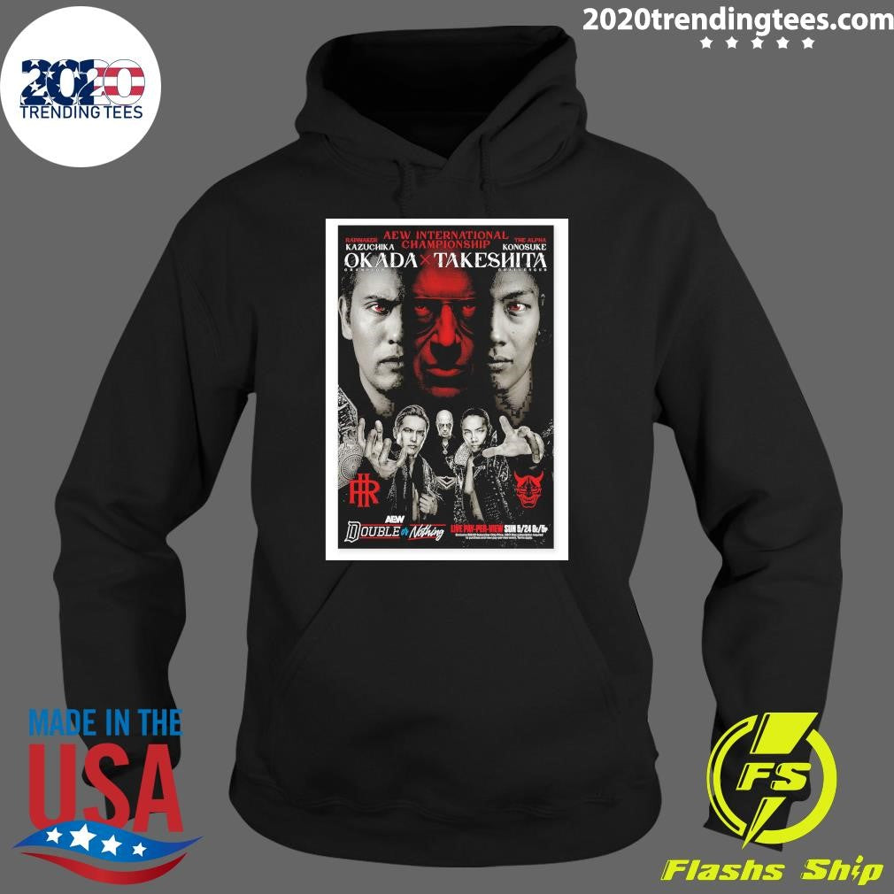 Matchup Monday Kazuchika Okada vs Konosuke Takeshita – Double or Nothing 2026 VARIANT Art Shirt