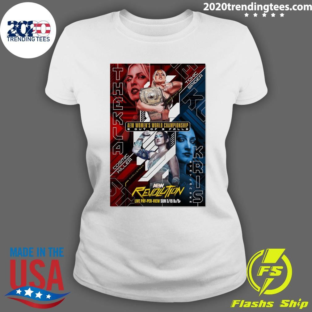 Matchup Monday Thekla vs Kris Statlander AEW Revolution 2026 VARIANT Art Shirt