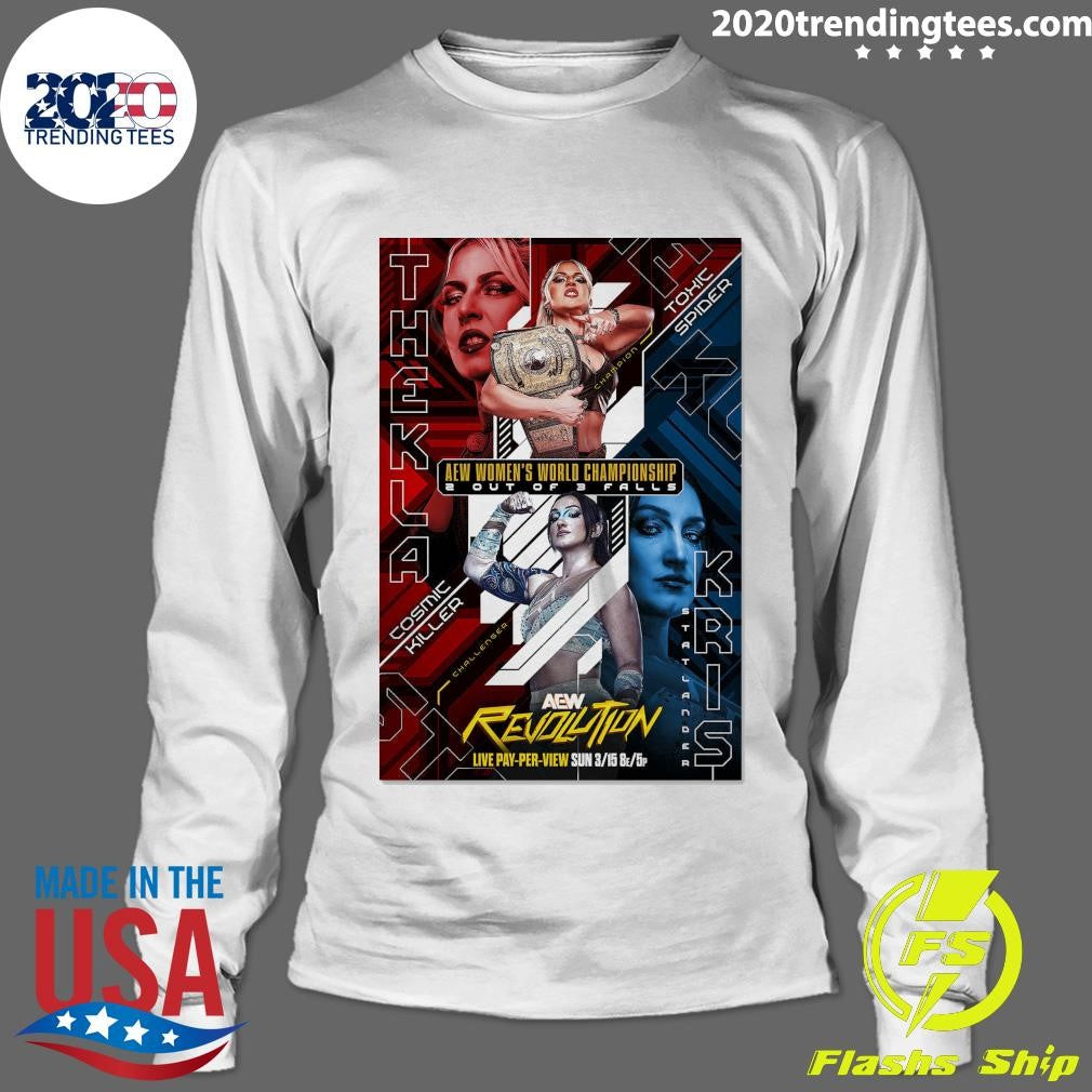 Matchup Monday Thekla vs Kris Statlander AEW Revolution 2026 VARIANT Art Shirt