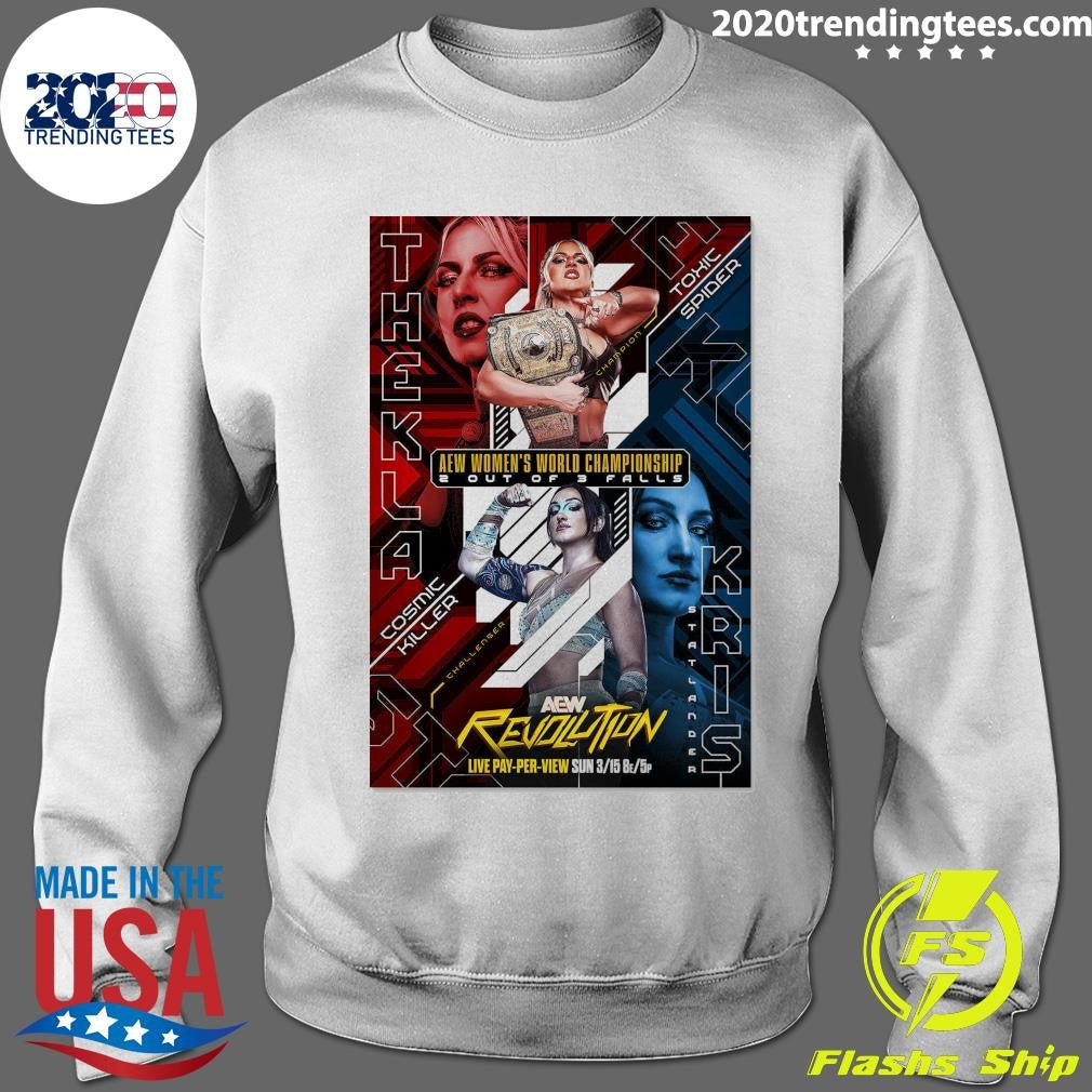 Matchup Monday Thekla vs Kris Statlander AEW Revolution 2026 VARIANT Art Shirt