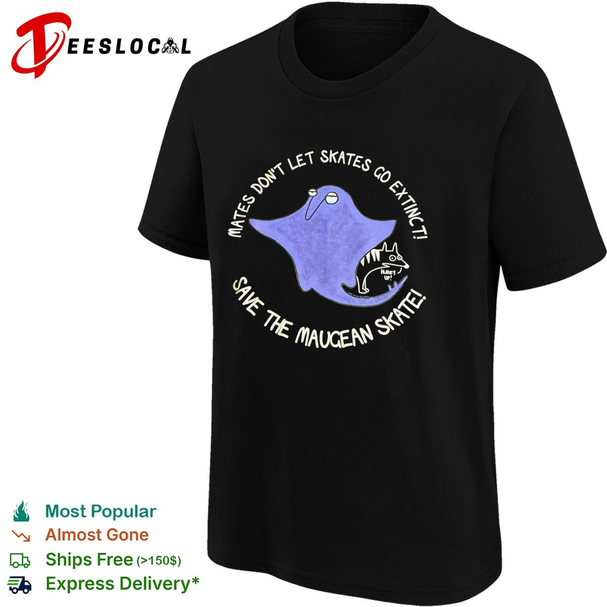 Maugean Skate Thylacine Mates dont let skates go extinct save the maugean skate shirt