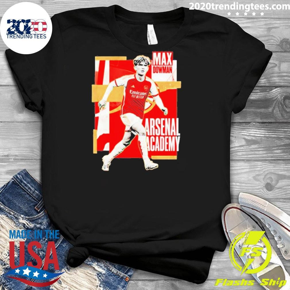 Max Dowman Arsenal Academy Premier League Record Breaker 2026 Shirt