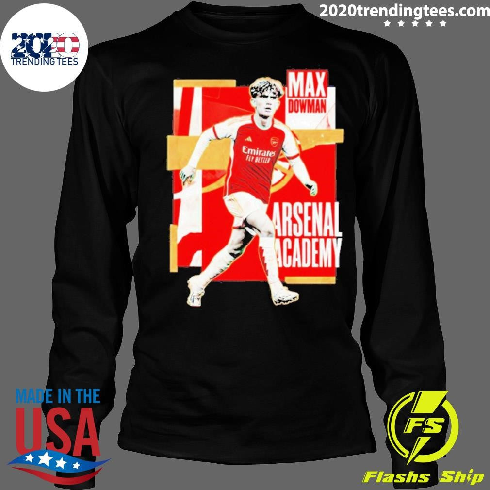 Max Dowman Arsenal Academy Premier League Record Breaker 2026 Shirt