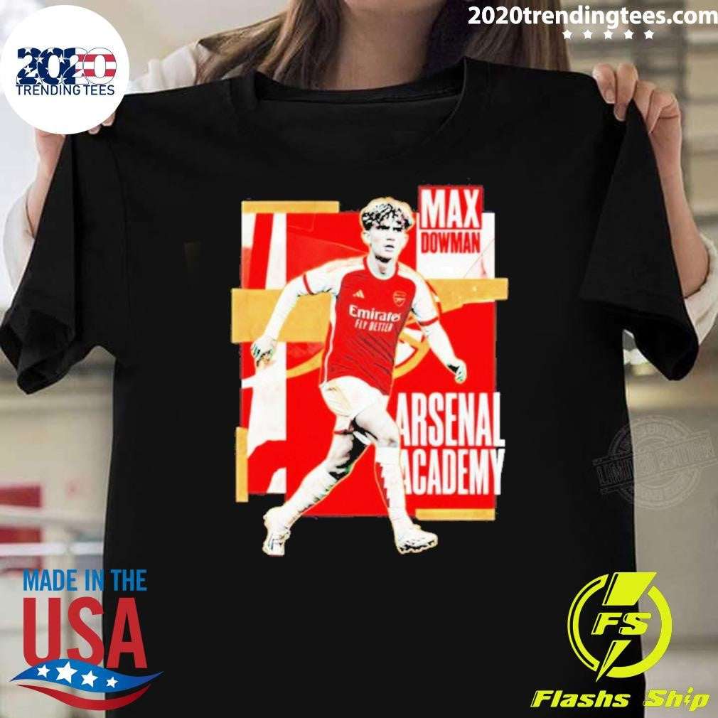 Max Dowman Arsenal Academy Premier League Record Breaker 2026 Shirt