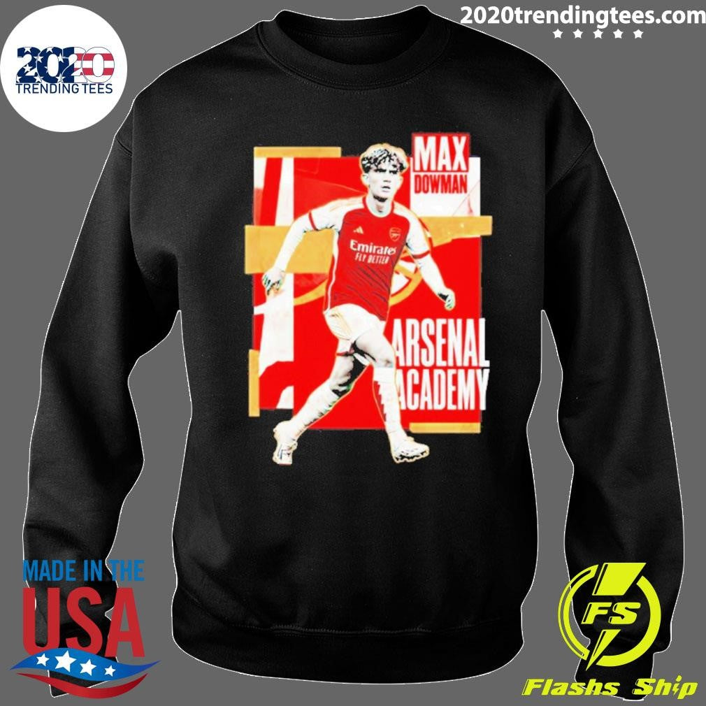 Max Dowman Arsenal Academy Premier League Record Breaker 2026 Shirt