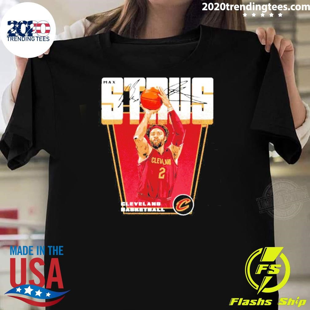 Max Strus Cleveland Cavaliers Premiere Shirt