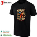 May We Never Forget Freedom Is Never Free Patriotic Veteran pride shirt