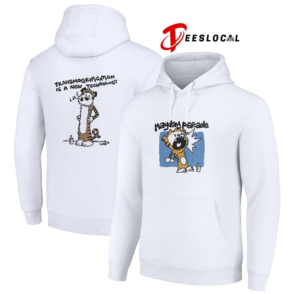 Mayday Parade transmogrification is a now technology tiger art shirt