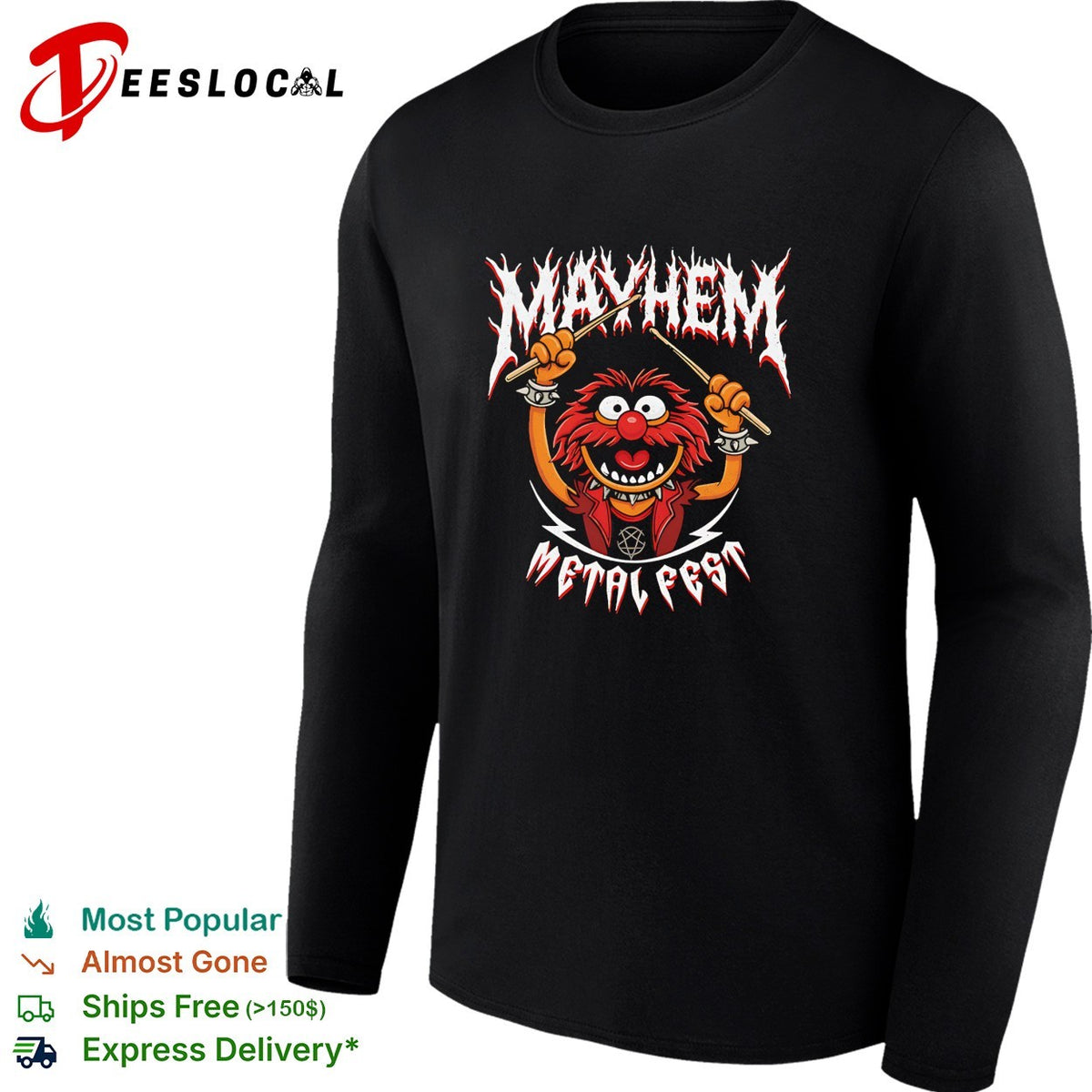 Mayhem Metal Fest Animal shirt