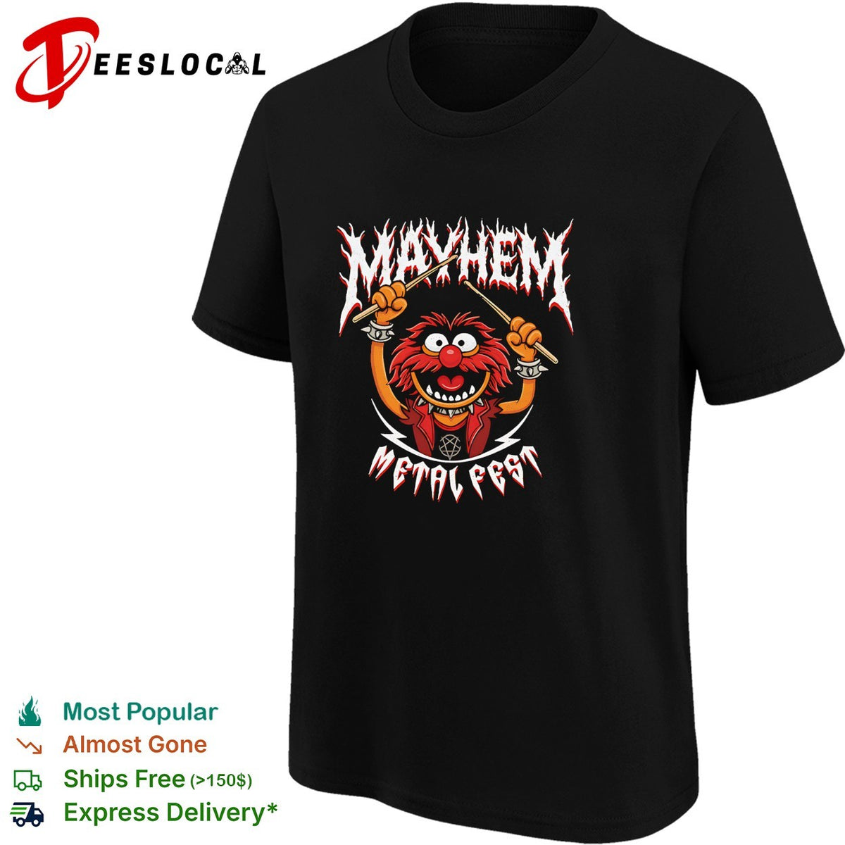 Mayhem Metal Fest Animal shirt