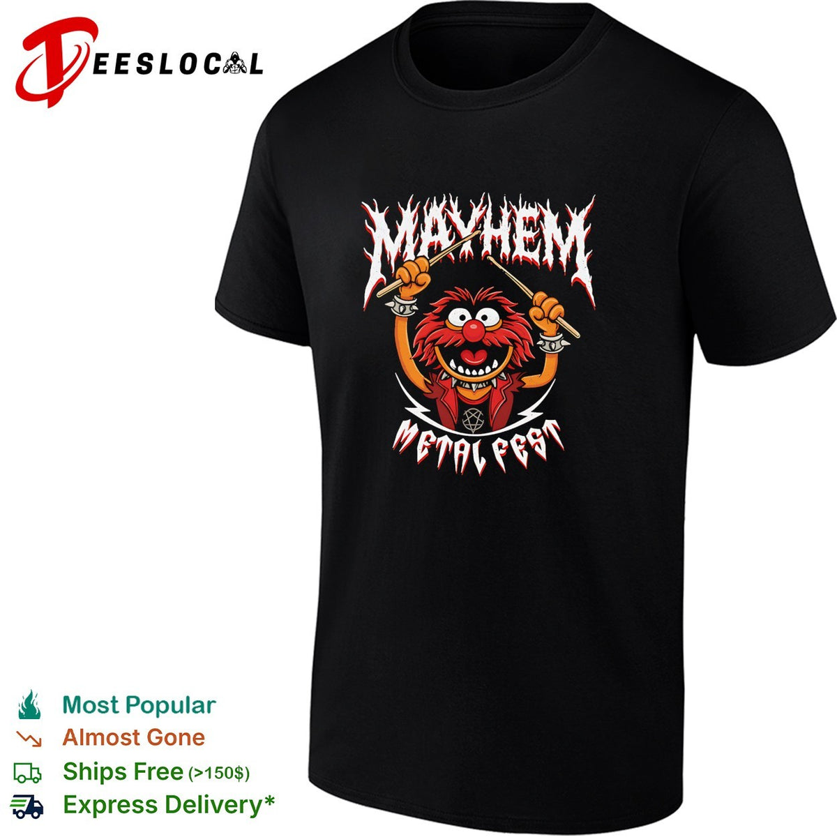 Mayhem Metal Fest Animal shirt