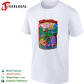 McDonaldland picnic characters Hamburglar Grimace Birdie McDonaldland train shirt