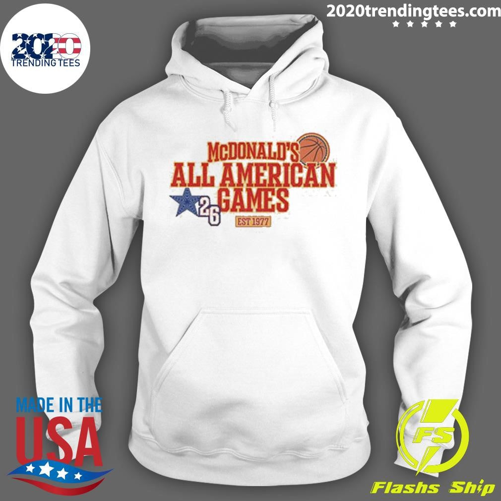 Mcdonald’s All American Games College Basketball EST 1977 Shirt