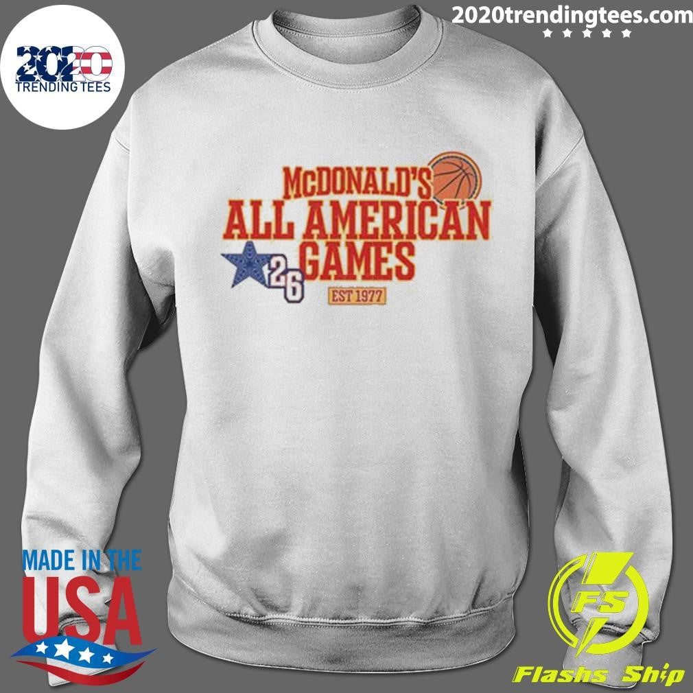 Mcdonald’s All American Games College Basketball EST 1977 Shirt