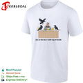 Me at the bar with my friends Crow Beer Peanuts Drinking shirt