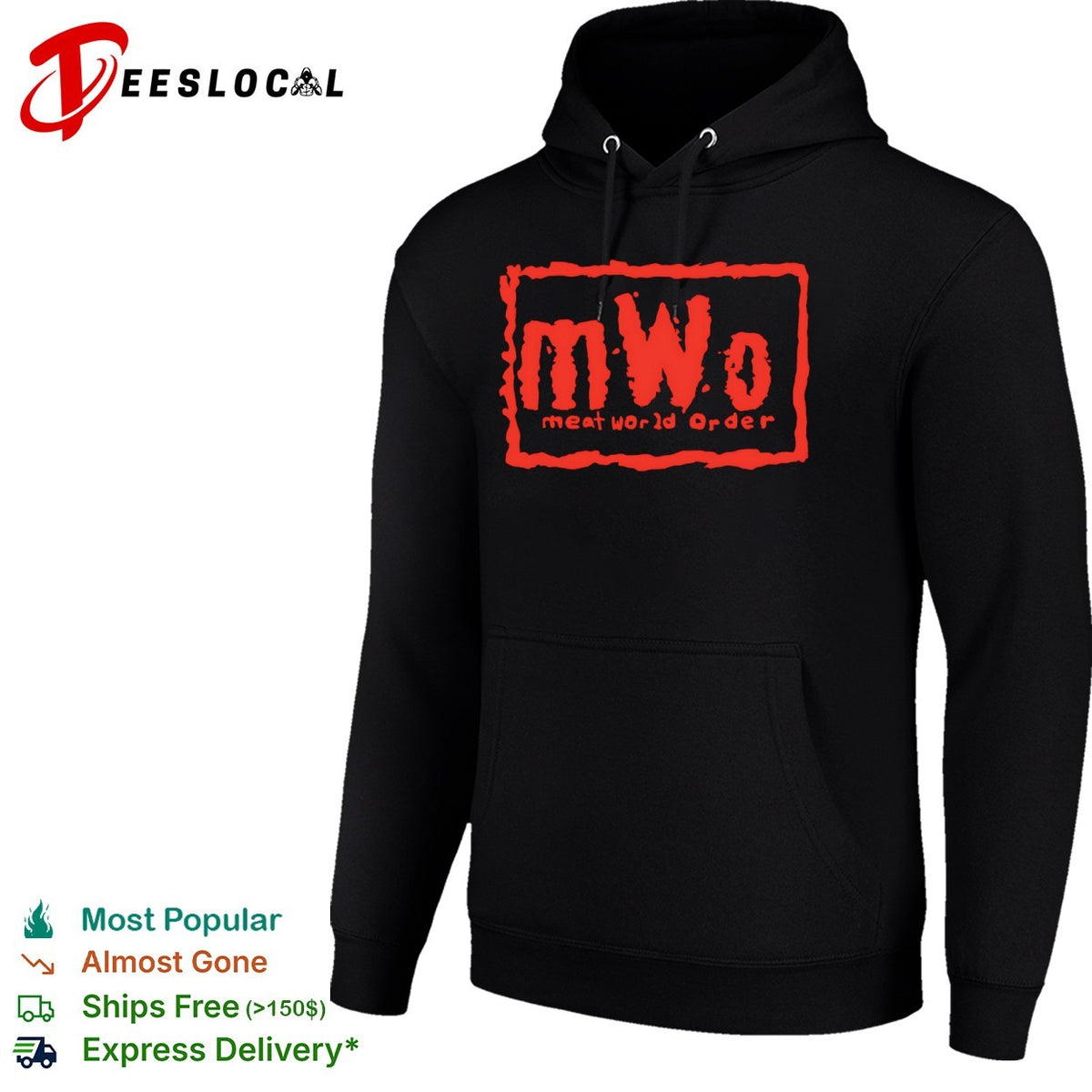 Meat World Order nWo parody logo shirt