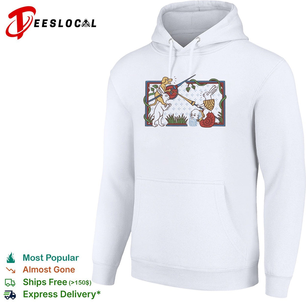 Medieval Rabbit Jousting shirt