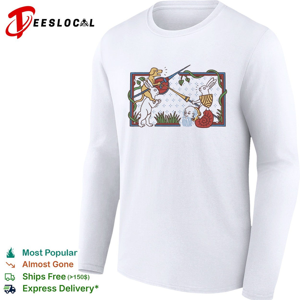Medieval Rabbit Jousting shirt