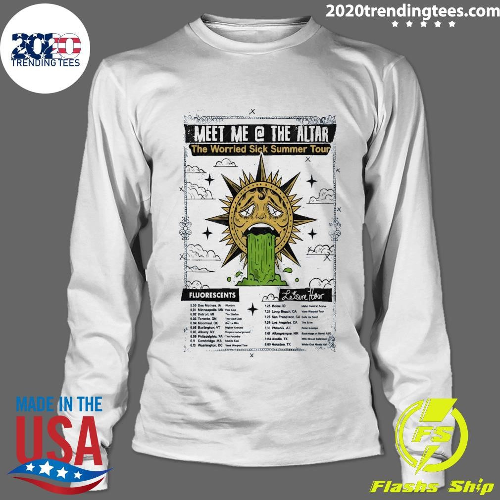 Meet Me @ The Altar The Worried Sick Summer Tour 2026 Shirt