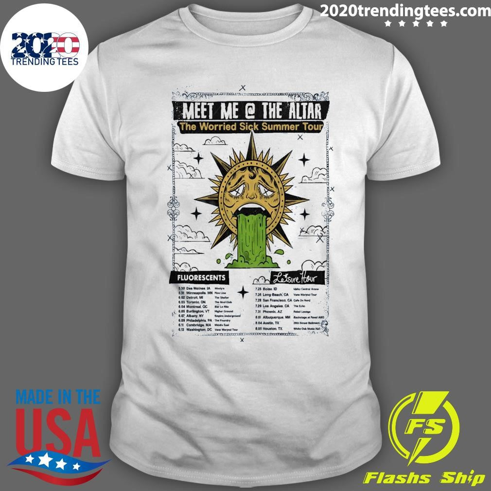 Meet Me @ The Altar The Worried Sick Summer Tour 2026 Shirt