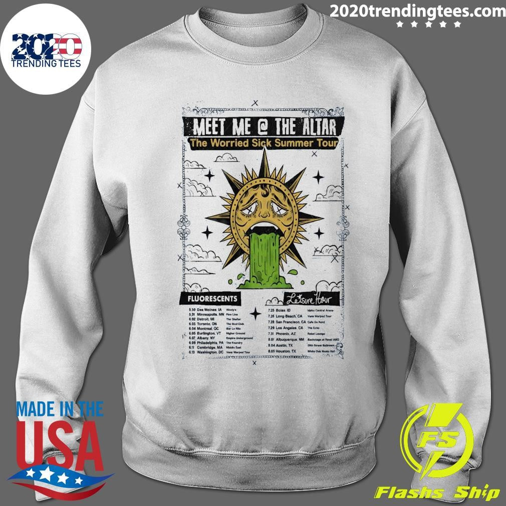 Meet Me @ The Altar The Worried Sick Summer Tour 2026 Shirt