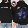 Megadeth Europe 2026 Tour Merch Vic Killing Is My Business Redux Hoodie