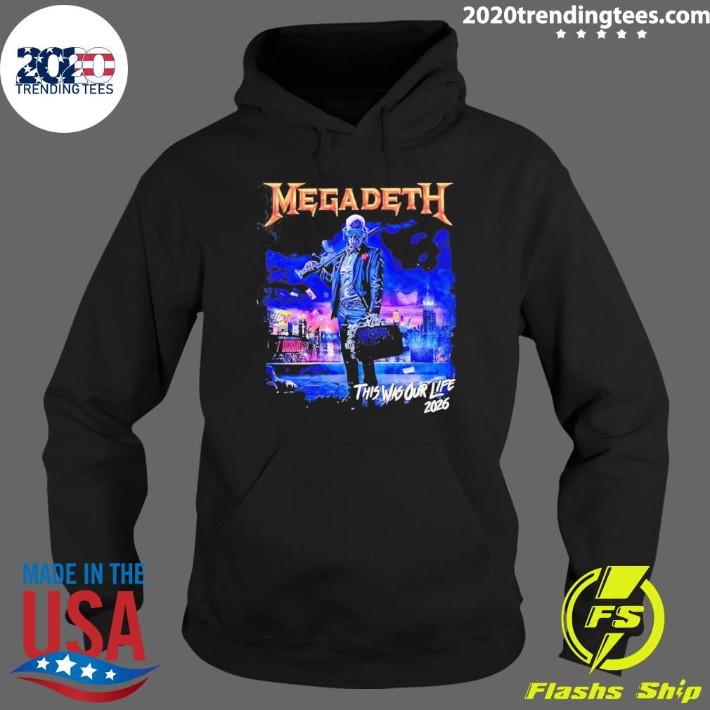 Megadeth This Was Our Life 2026 Latin America Tour Shirt