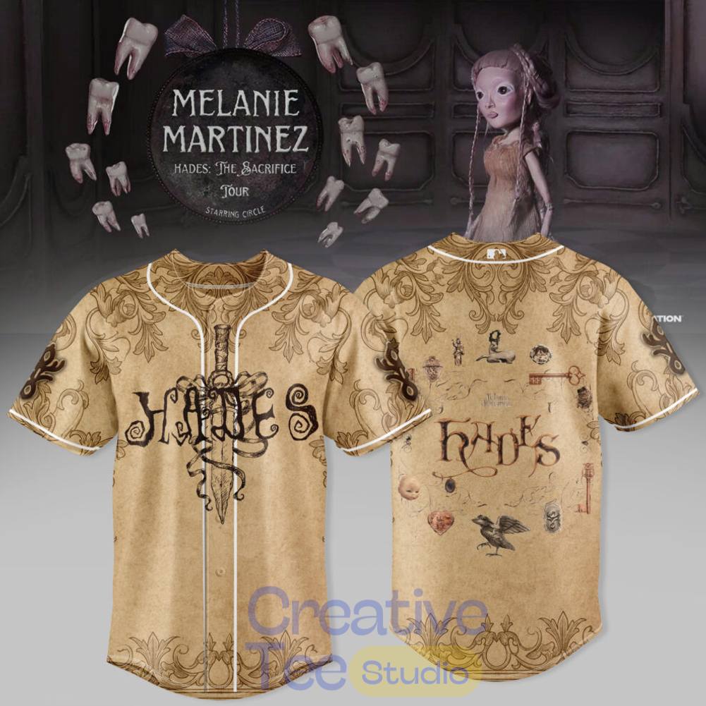 Melanie Martinez HADES THE SACRIFICE TOUR 2026 Special Baseball Jersey