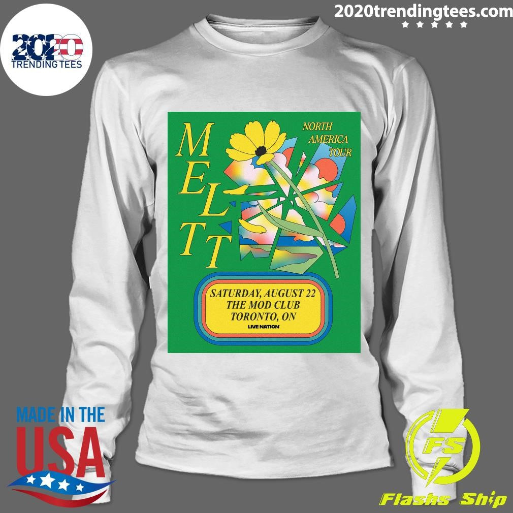 Meltt North America Tour August 22 The Mod Club Toronto, On Shirt