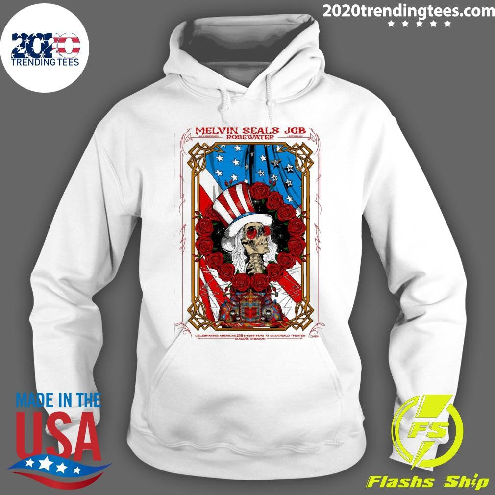 Melvin Seals And JGB July 4 2026 In Eugene OR Shirt