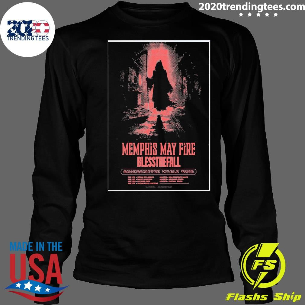 Memphis May Fire Shapeshifter World 2026 Shirt
