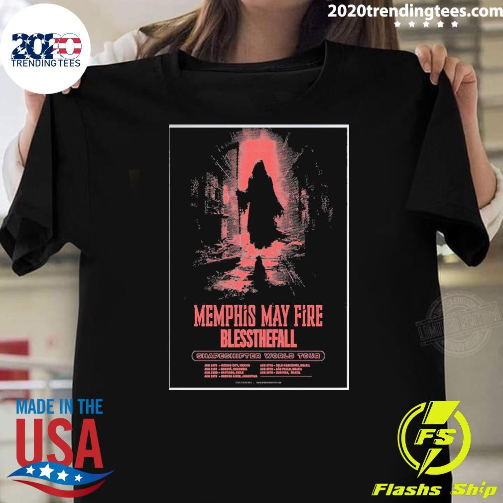 Memphis May Fire Shapeshifter World 2026 Shirt