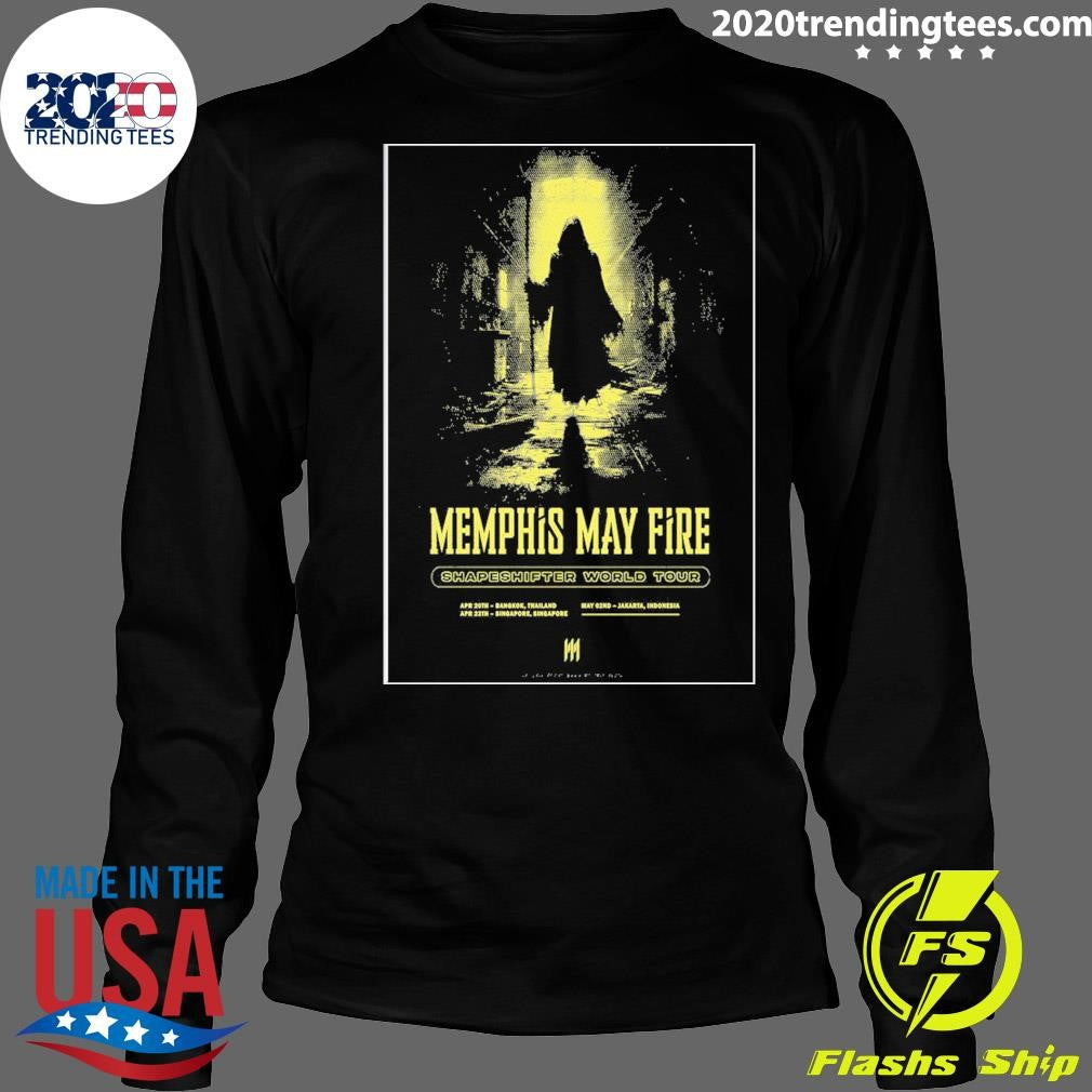 Memphis May Fire Shapeshifter World Tour 2026 2026 Shirt