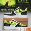 Memphis May Fire x Caskets Custom Air Force 1 Shoes