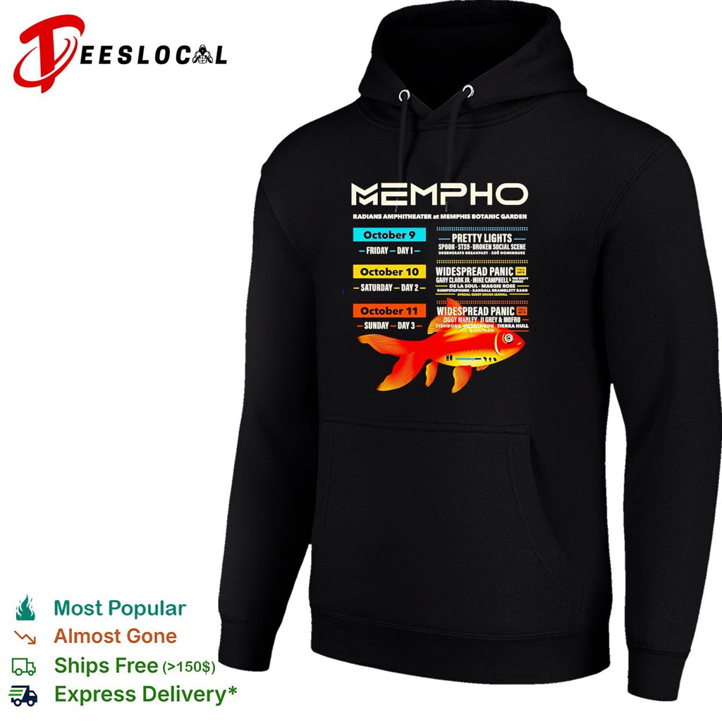 Mempho Music Festival 2026 Full Lineup In Memphis Tennessee at the Radians Amphitheater shirt