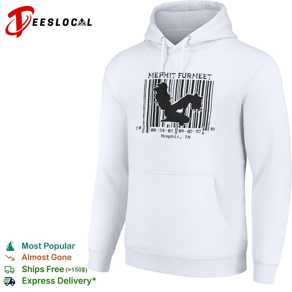 Mephit Furmeet 08 30 02 09 02 02 Memphis TN skunk silhouette barcode event shirt