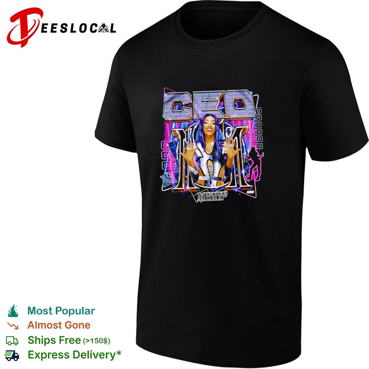 Mercedes Mone CEO Wrestling shirt