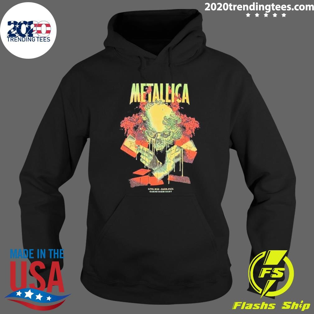 Metallica Carpe Diem Baby Art By Chris Alliston Reload Remastered Shirt