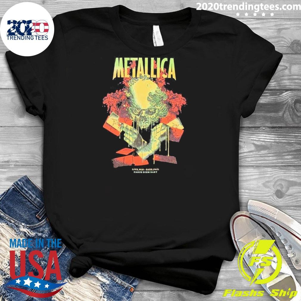 Metallica Carpe Diem Baby Art By Chris Alliston Reload Remastered Shirt