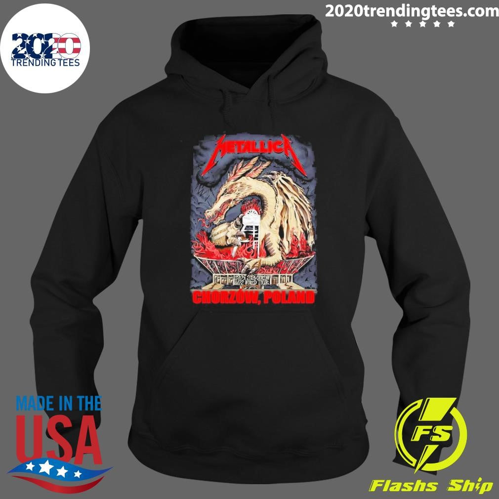 Metallica Chorzow Dragon Shirt 2026 M72 World Tour Shirt