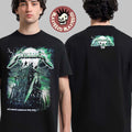 Metallica East Rutherford New Jersey Pop Up Tee Night 2 M72 North American Tour 2023 At Met Life Stadium On August 6 Green Version Two Sides Unisex T-Shirt