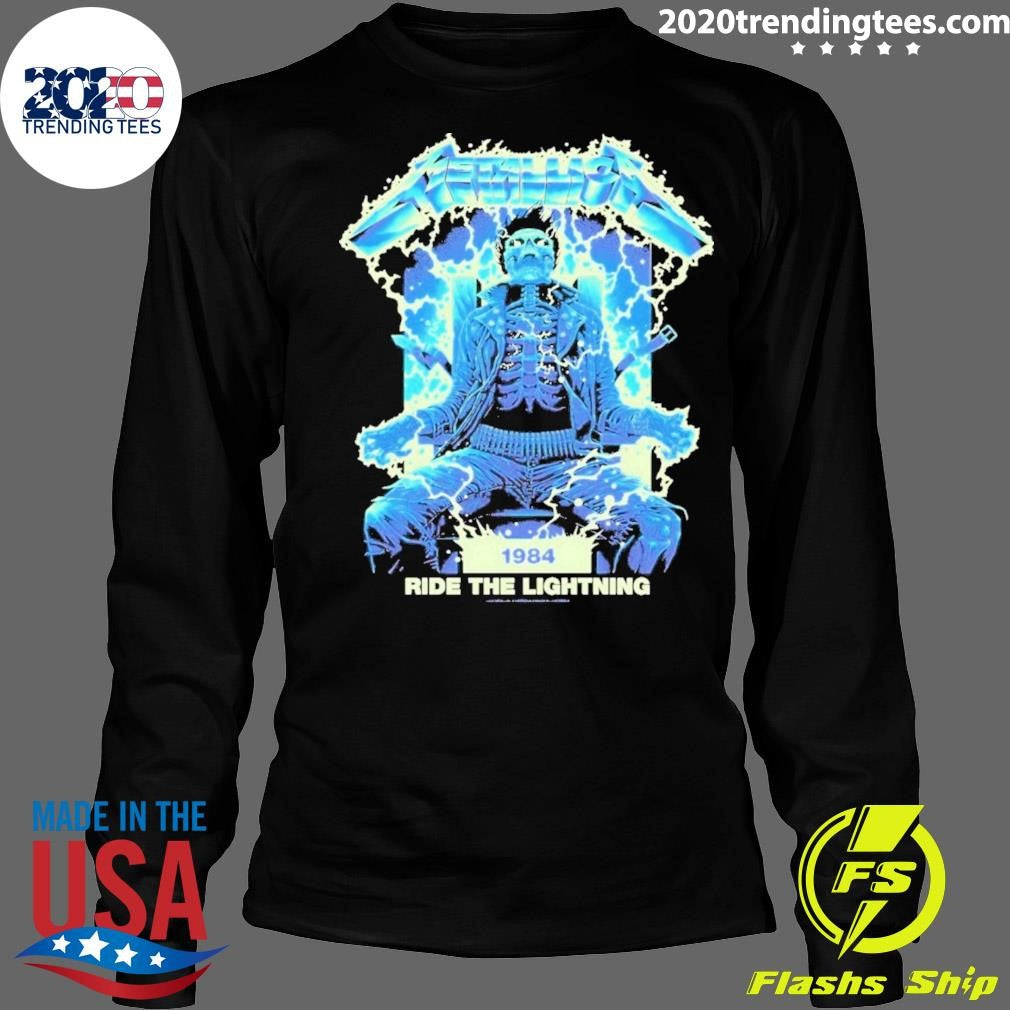 Metallica M72 1984 Ride The Lightning Pop-Up-Shop Shirt